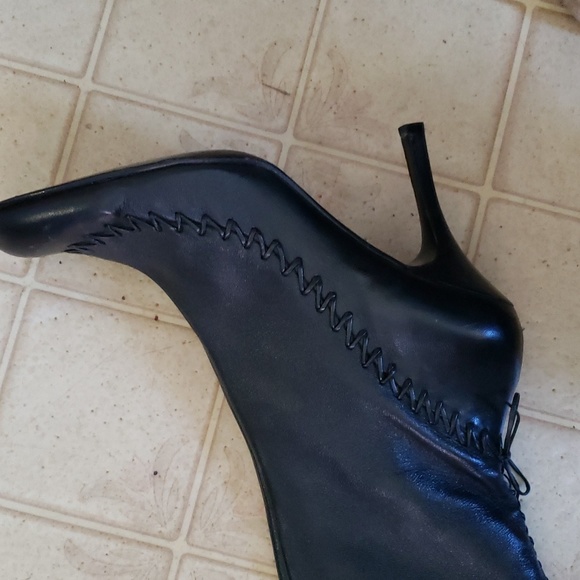 Michelle K leather soft leather boots 10m - Picture 8 of 11